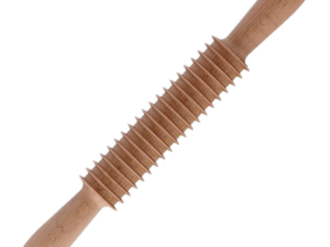 Cutter rolling pin in beech wood for tagliatelle. Length cm 32