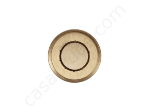 Brass die to make stripped paccheri for manual press CU-TO2021