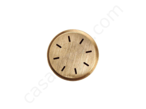 Brass die to create tagliolini for CU-TO2021 hand press