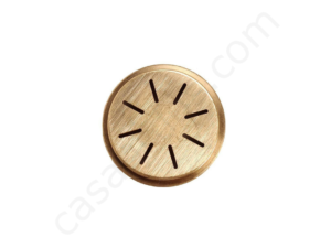 Brass die to create tagliatelle for CU-TO2021 hand press