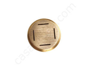 Brass die to create pappardelle for CU-TO2021 hand press