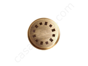 Brass die to create square/rectangular spaghetti for CU-TO2021 hand press