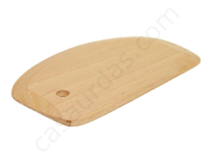 Beech wood spatula for pasta cutting board