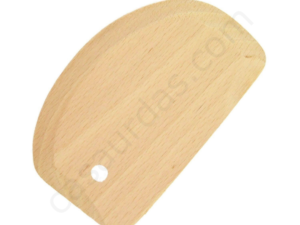 Beech wood spatula for pasta cutting board