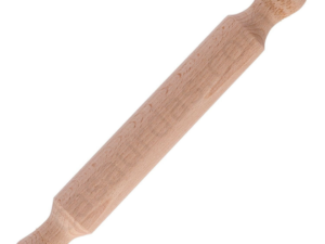 Rolling pin, in beech tree wood, for cutter guitar. Length cm 32