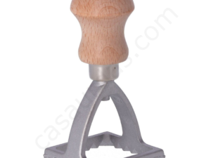 Square Shaped Aluminum Stamp for Cutting Ravioli – Measures 40x40 mm