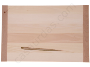 Lime Wood Pastry Board. Dimensions: 60x40x2 cm
